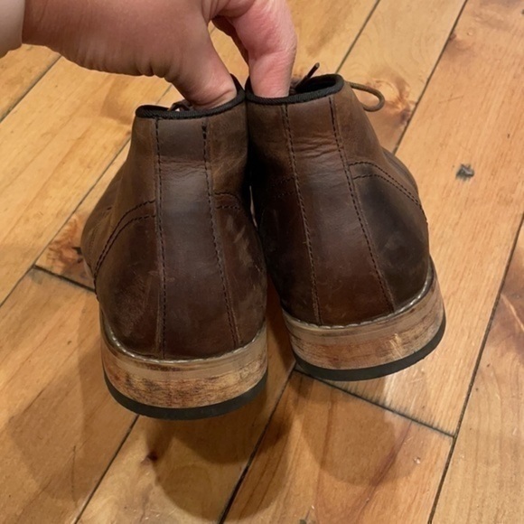 Joseph Abboud men’s shoes size 9 brown leather - Picture 6 of 9